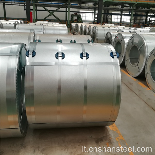 Z275 RAL 4089 Coil in acciaio zincato con rivestimento